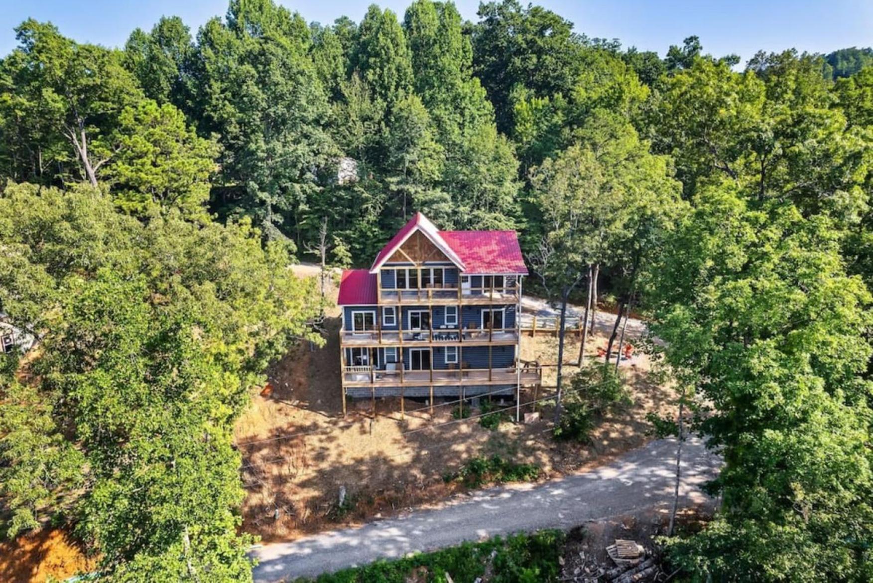 Tranquil Mountain Getaway By Ghosal Luxury Lodging Gatlinburg Buitenkant foto