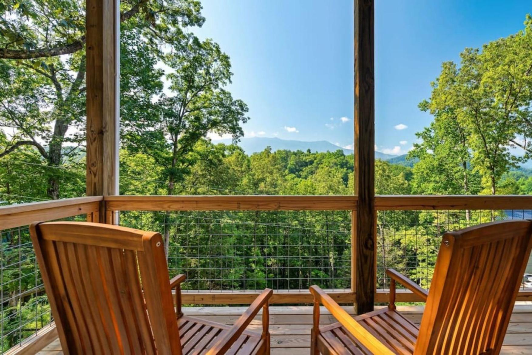 Tranquil Mountain Getaway By Ghosal Luxury Lodging Gatlinburg Buitenkant foto