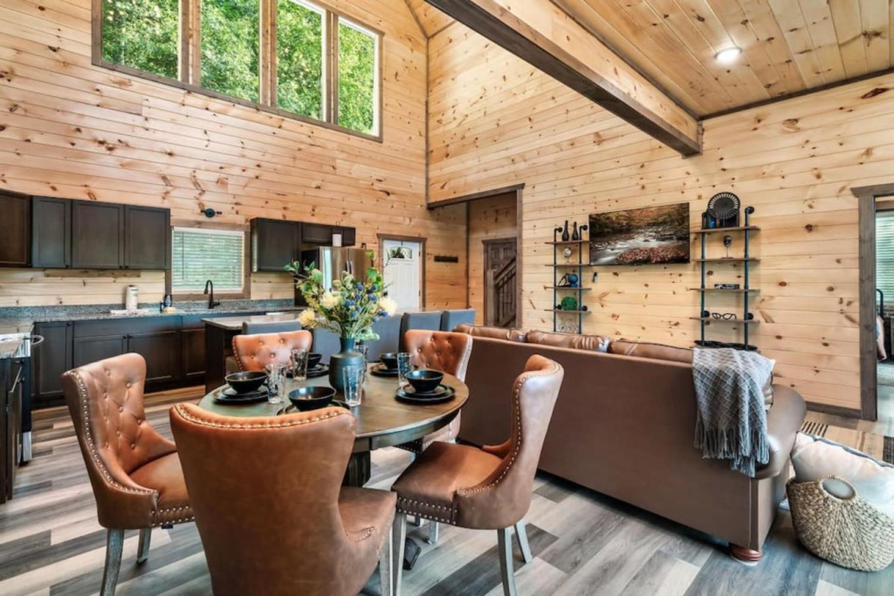 Tranquil Mountain Getaway By Ghosal Luxury Lodging Gatlinburg Buitenkant foto