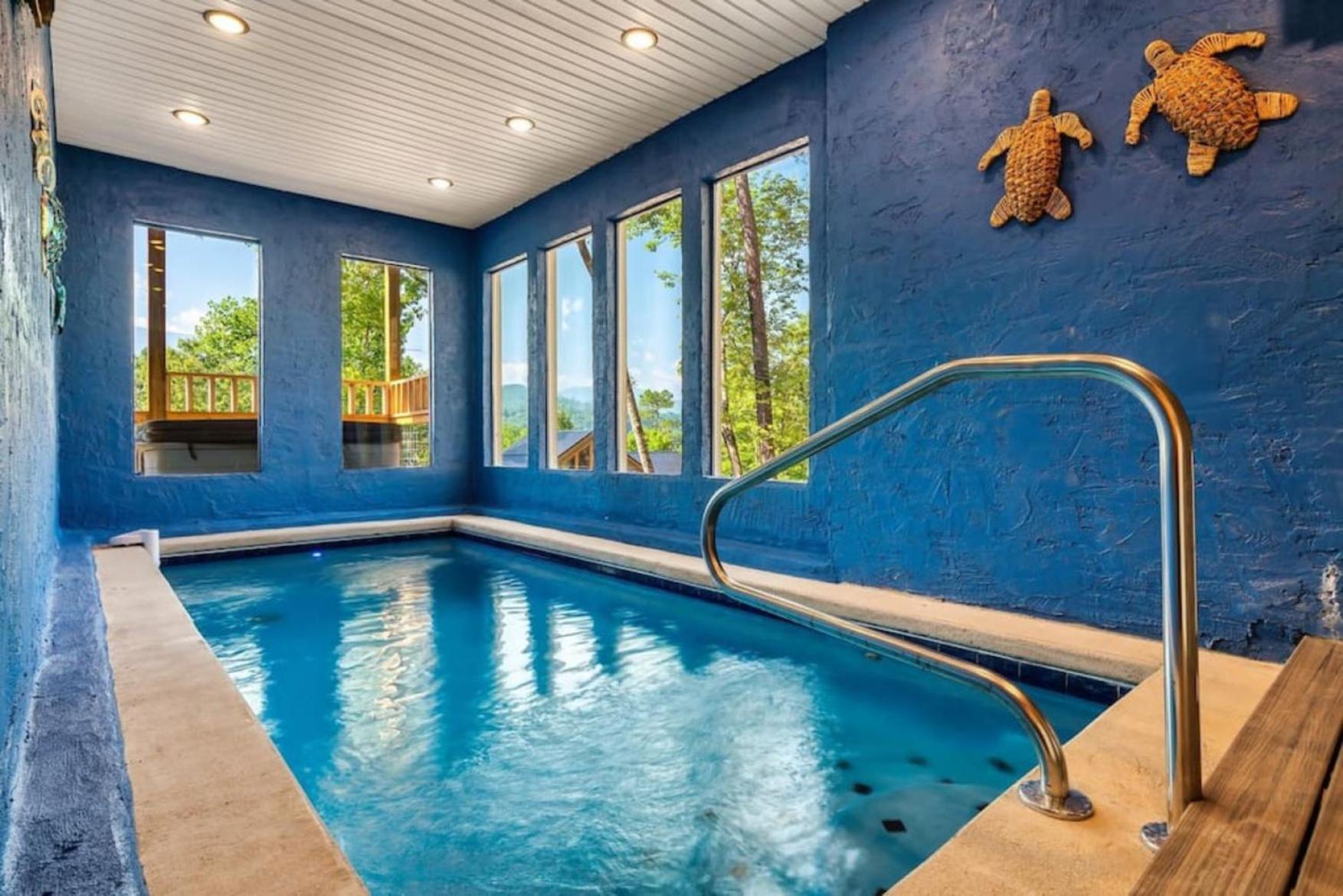 Tranquil Mountain Getaway By Ghosal Luxury Lodging Gatlinburg Buitenkant foto