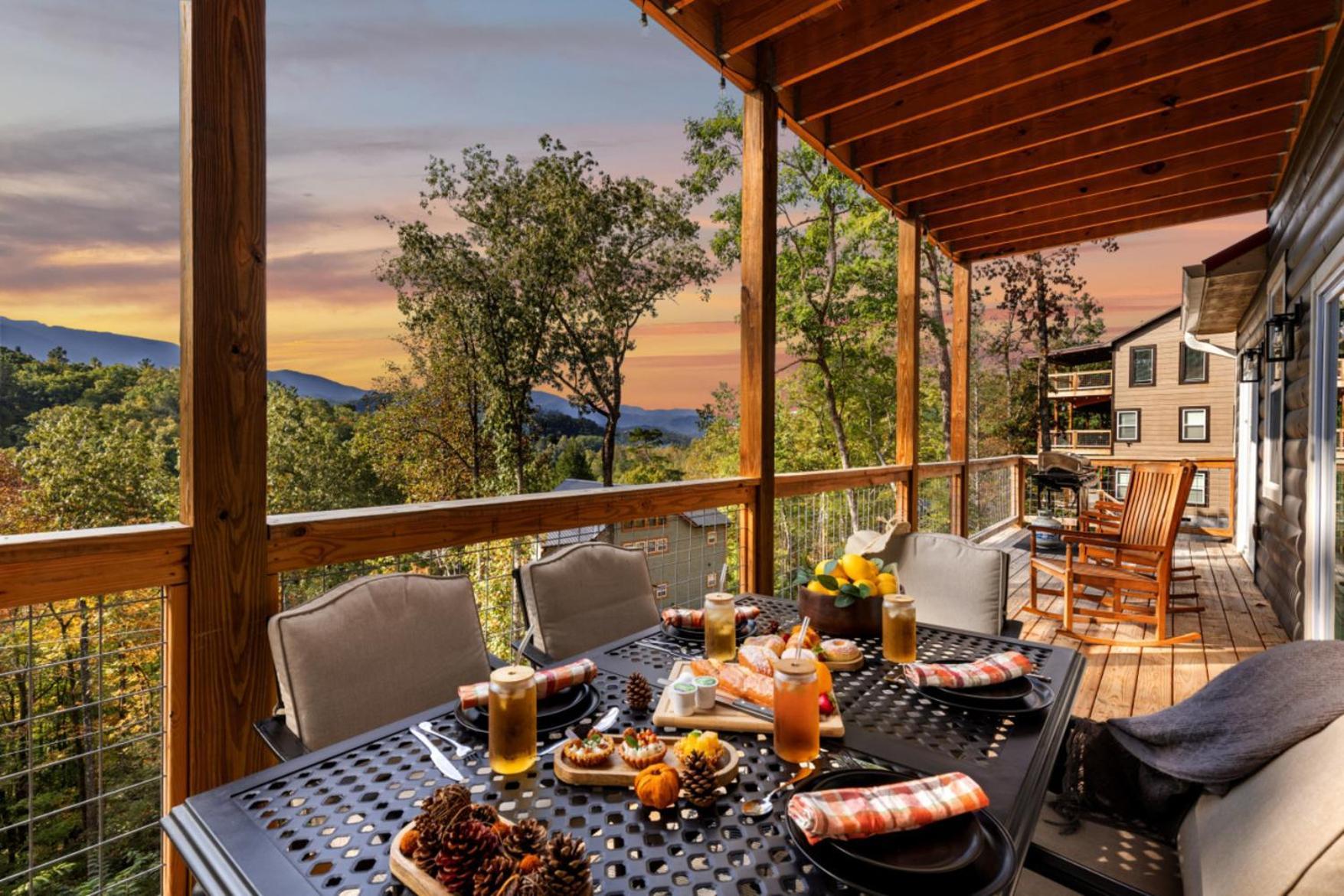 Tranquil Mountain Getaway By Ghosal Luxury Lodging Gatlinburg Buitenkant foto